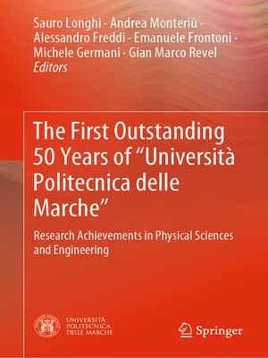 cover image of The First Outstanding 50 Years of "Università Politecnica delle Marche"